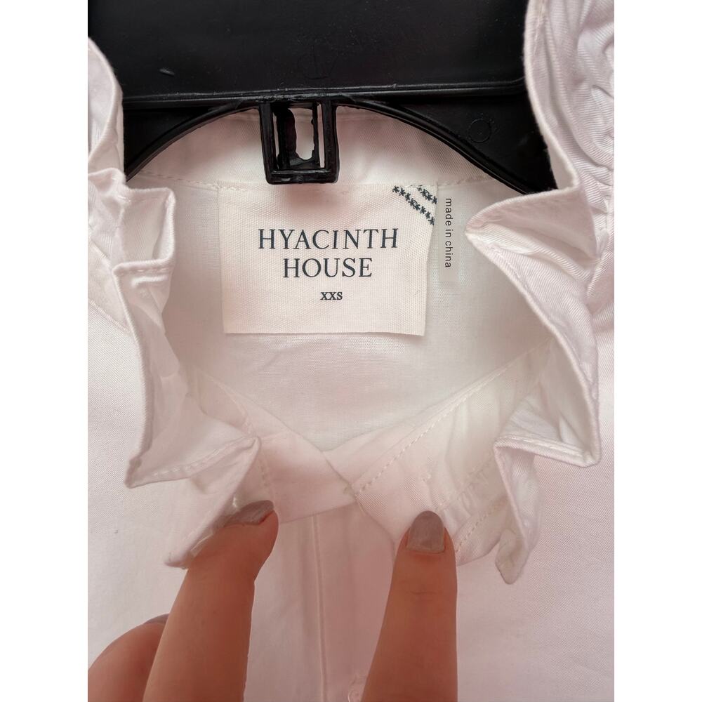 Tuckernuck Hyacinth House White & Red Embroidery Eliza Mini Dress XXS - Picture 7 of 10